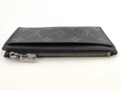 LOUIS VUITTON Monogram Eclipse Coin and Card Case