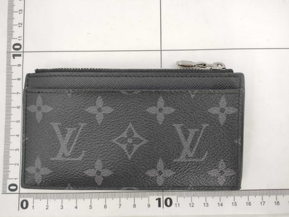 LOUIS VUITTON Monogram Eclipse Coin and Card Case