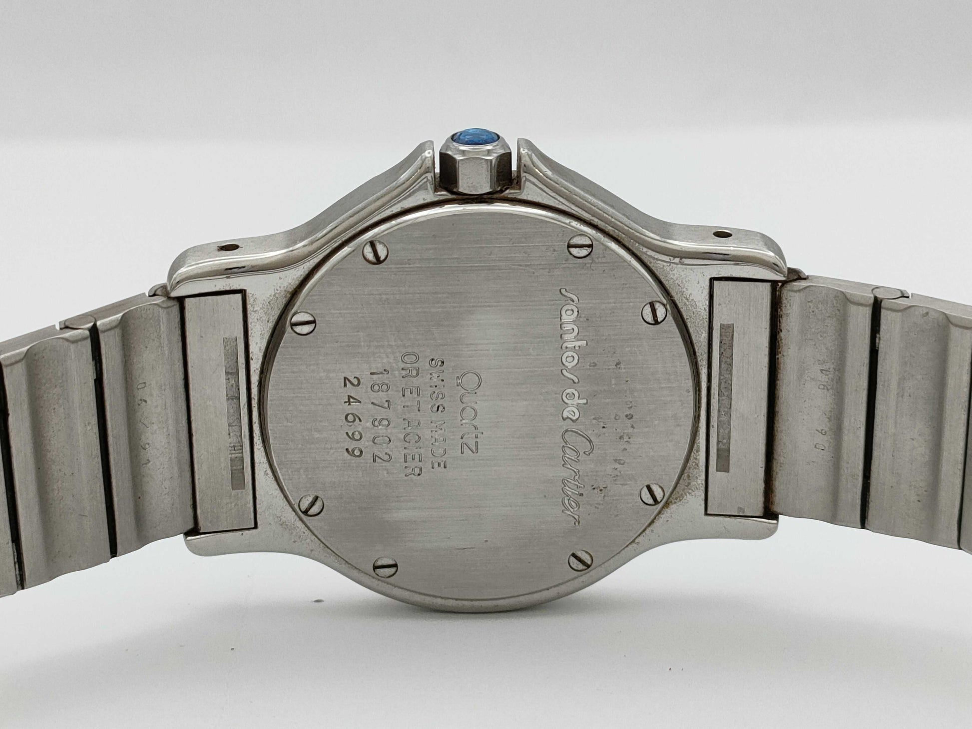 Cartier Santos Octagon LM 18790224699 Quartz Women's Watch