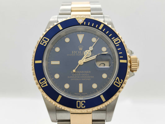 ROLEX Submariner 16613 P541388 Blue Dial Men's Watch