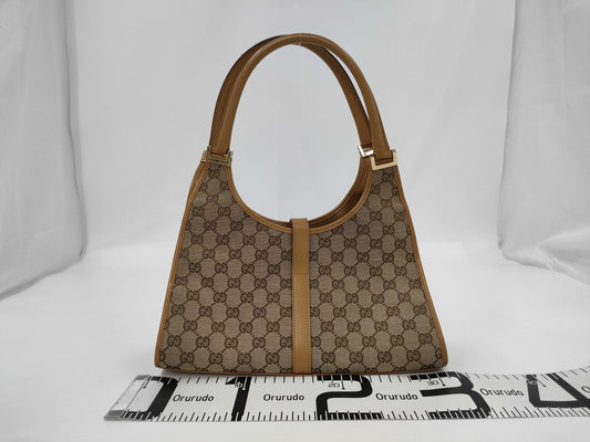 GUCCI GG Canvas Jackie Handbag