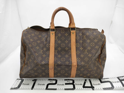 LOUIS VUITTON Monogram Keepall 45 Boston Bag