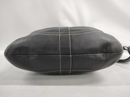 COACH Leather Black 1452 Shoulder Bag