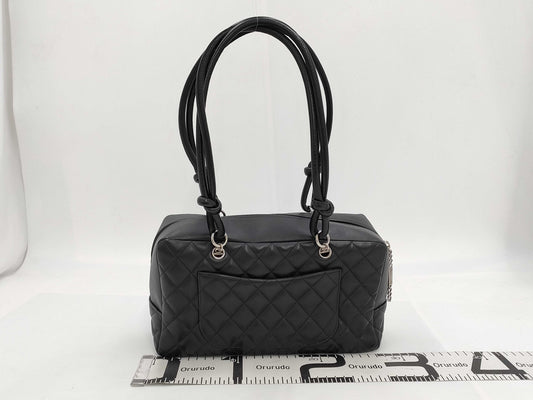 CHANEL Cambon Chanel Cambon Bowling Bag Handbag