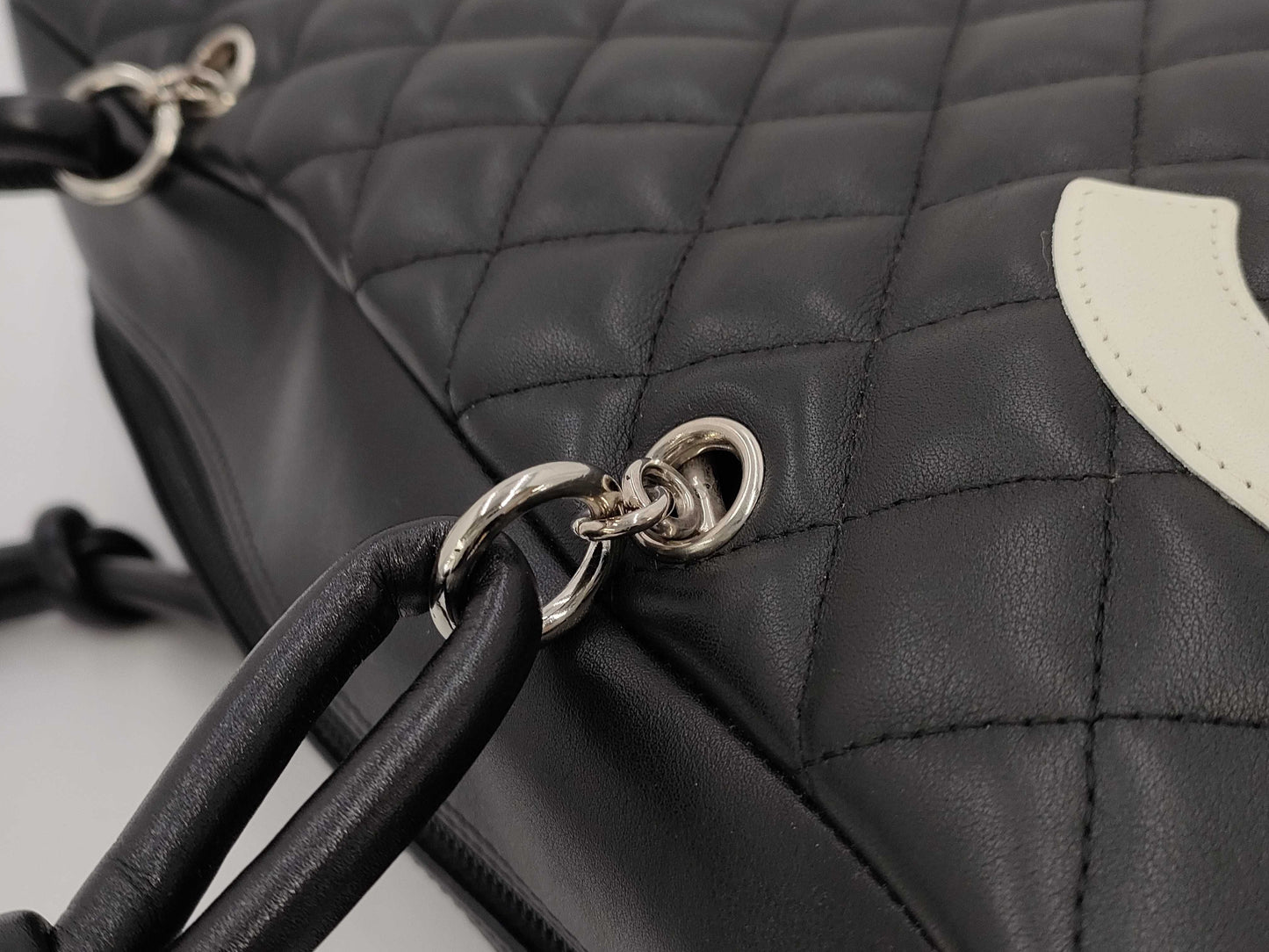 CHANEL Cambon Chanel Cambon Bowling Bag Handbag