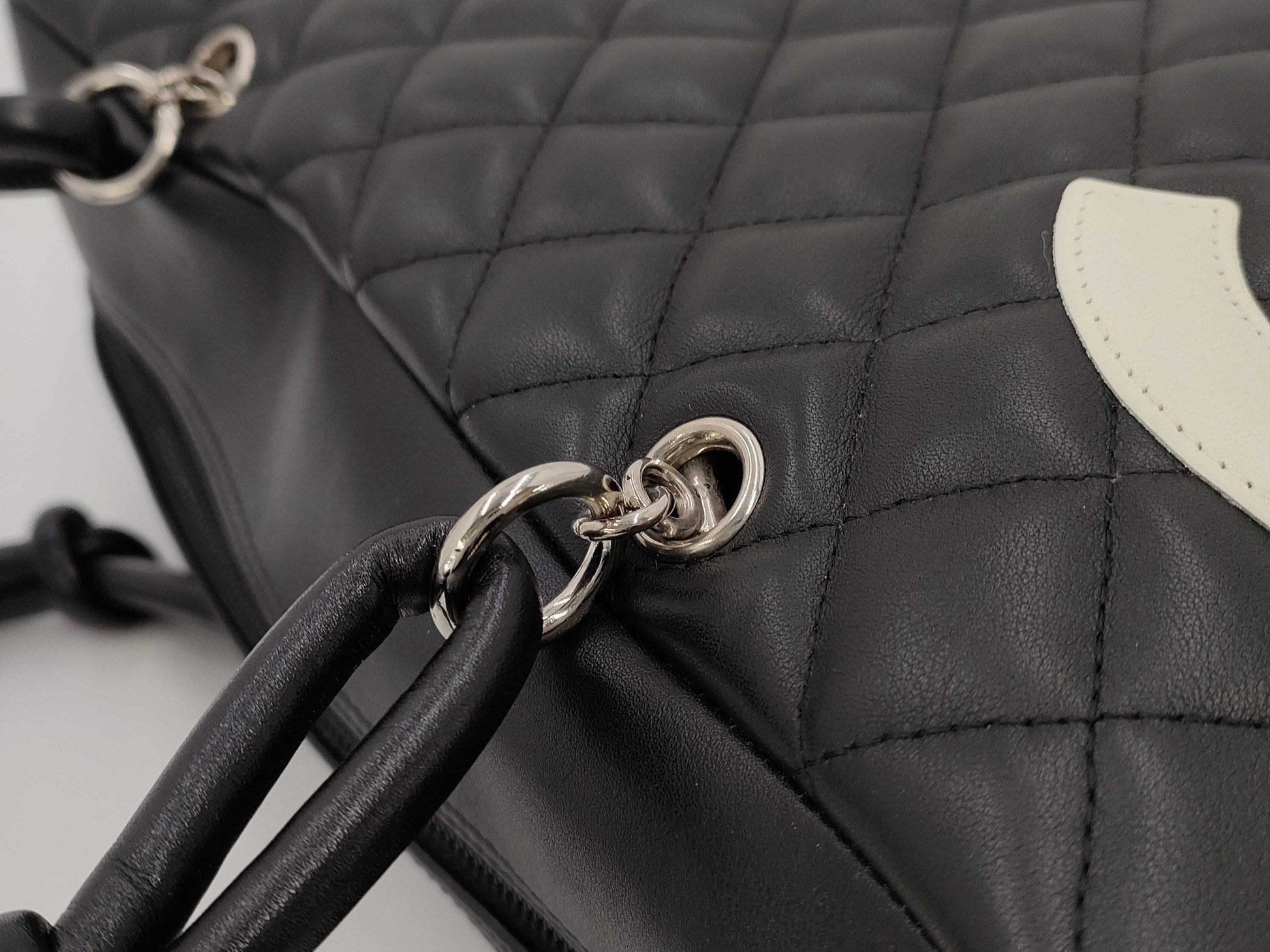 CHANEL Cambon Chanel Cambon Bowling Bag Handbag