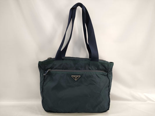 PRADA Prada Nylon Navy Handbag