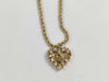 Dior Heart Rhinestone Necklace