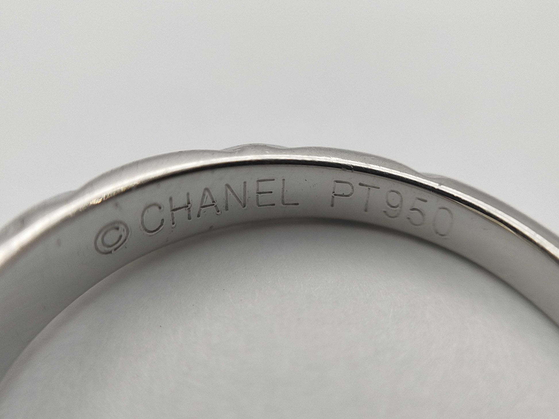 CHANEL Coco Crush 1PD PT950 4.0g Ring 