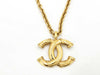 CHANEL Coco Mark Vintage Chain Necklace