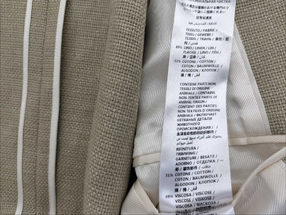 GUCCI Horsebit Linen Tailored Jacket