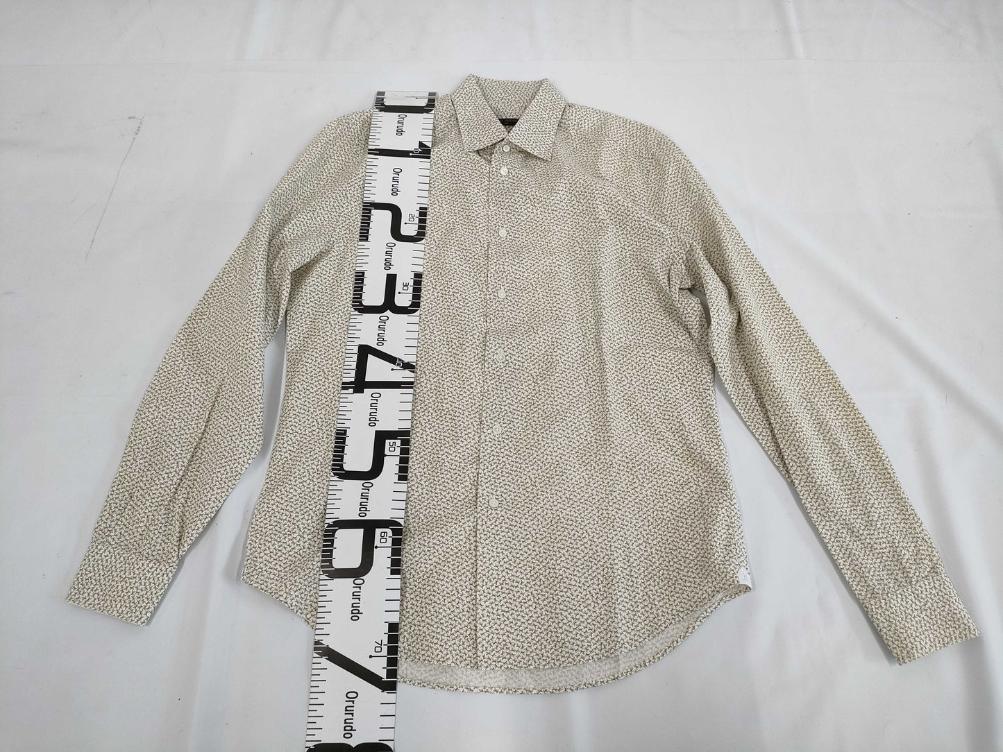 LOUIS VUITTON LOUIS VUITTON LV all-over print cotton shirt, size M