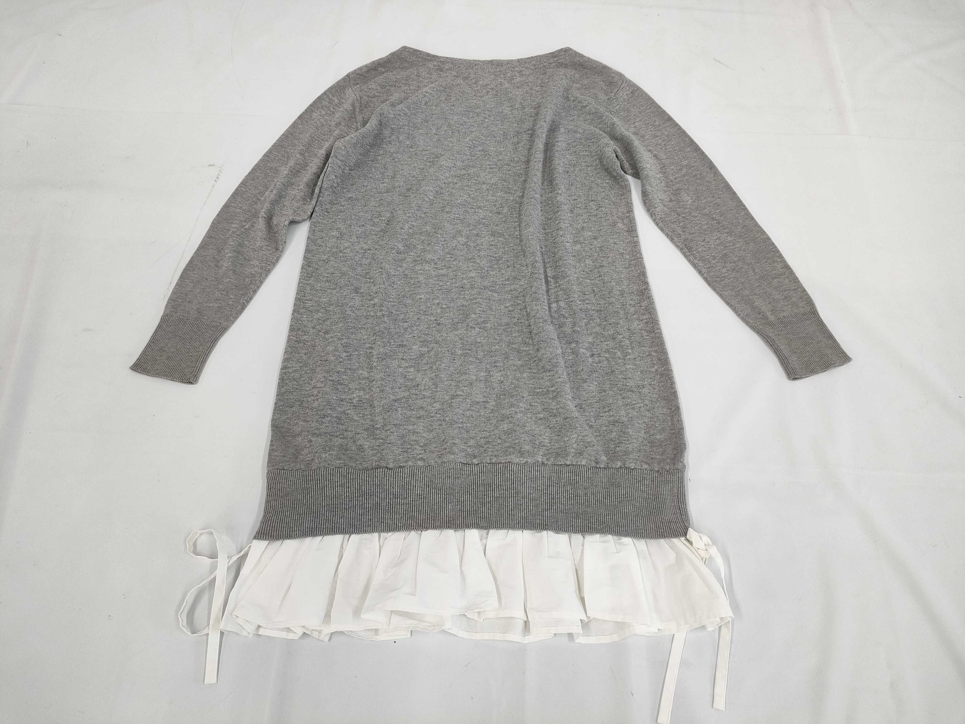 FOXEY Foxy Knit Dress with Ruffled Hem, Size 38