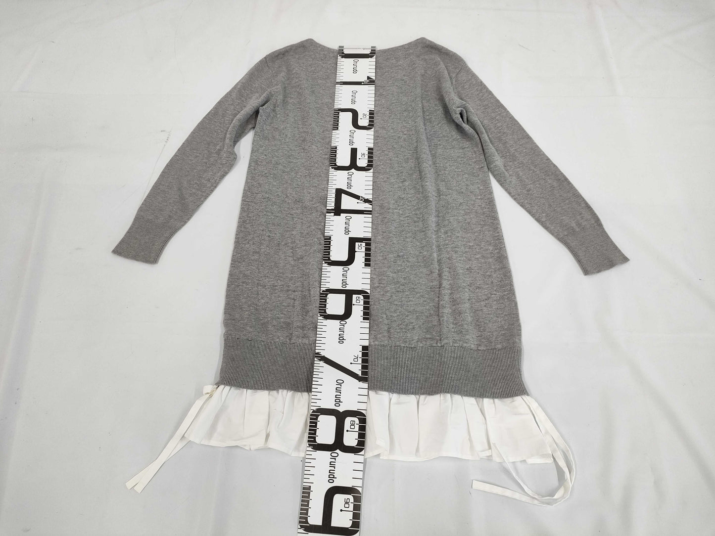 FOXEY Foxy Knit Dress with Ruffled Hem, Size 38