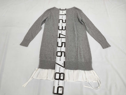 FOXEY Foxy Knit Dress with Ruffled Hem, Size 38
