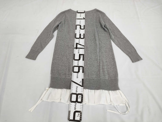 FOXEY Foxy Knit Dress with Ruffled Hem, Size 38