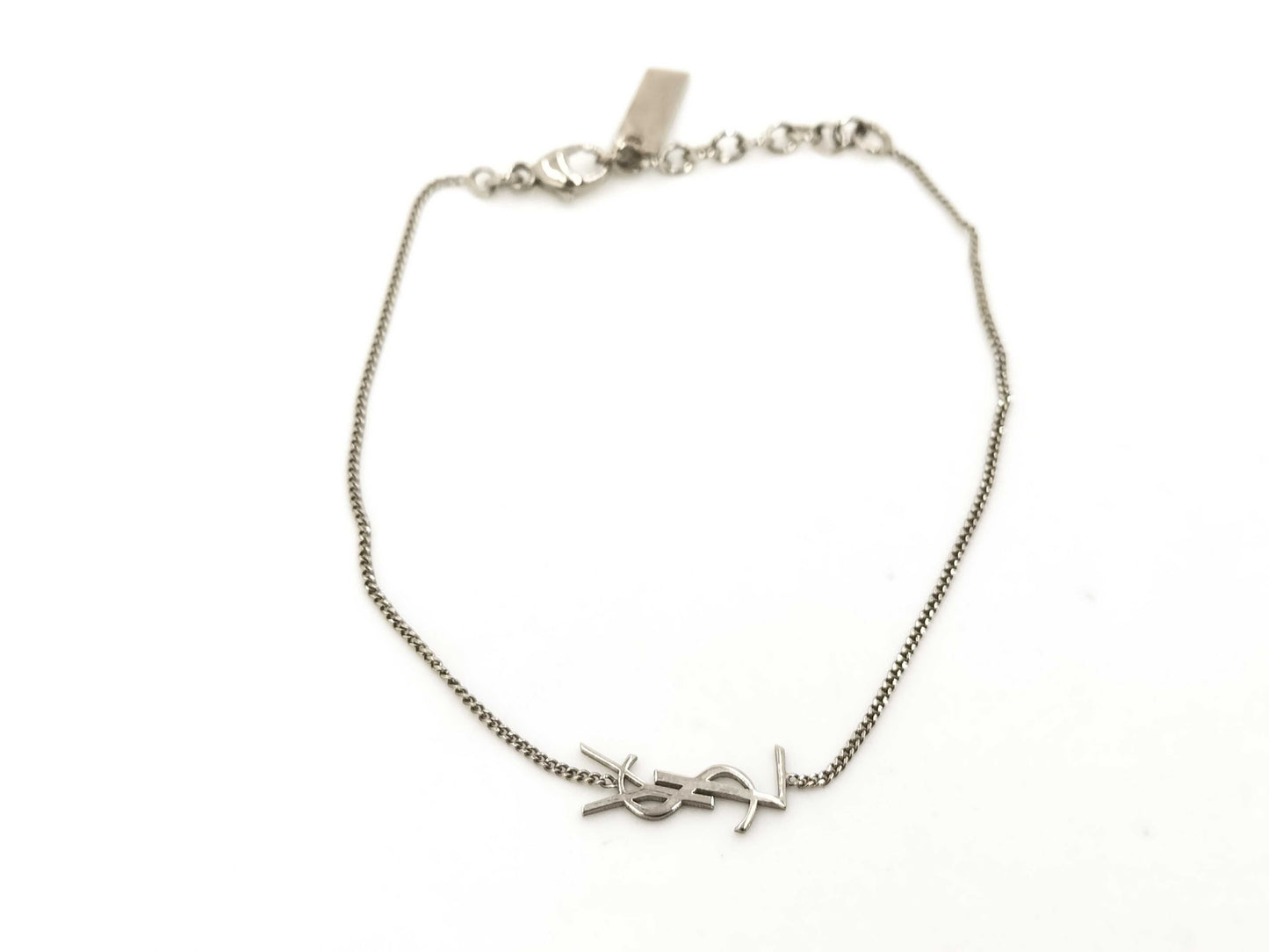 SAINT LAURENT Paris Cassandra Charm Bracelet Bracelet Bangle