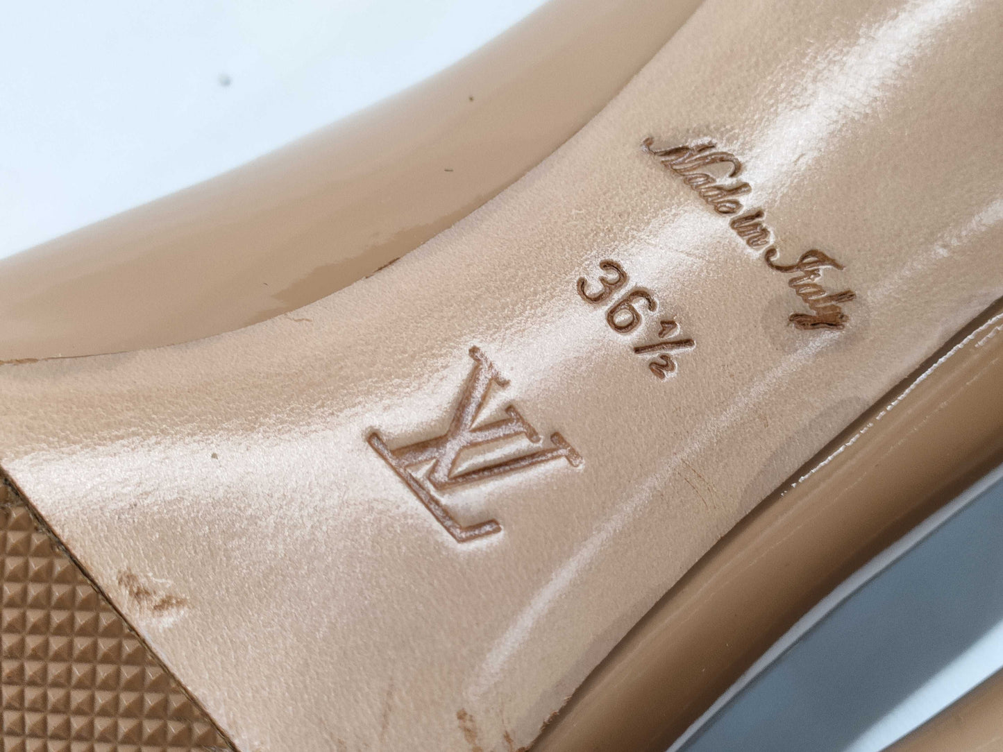 LOUIS VUITTON LOUIS VUITTON Louis Vuitton LV Circle High Heel Pumps Size 36 1/2