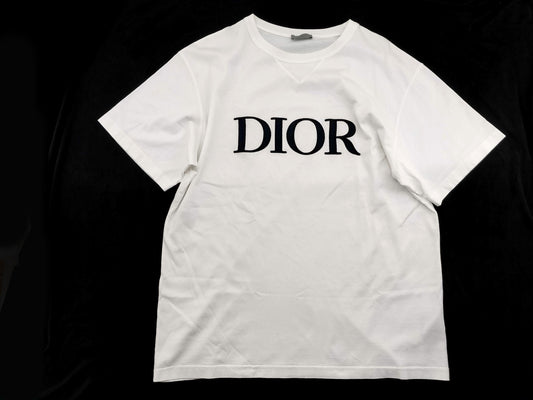 Dior Logo Embroidery T-Shirt