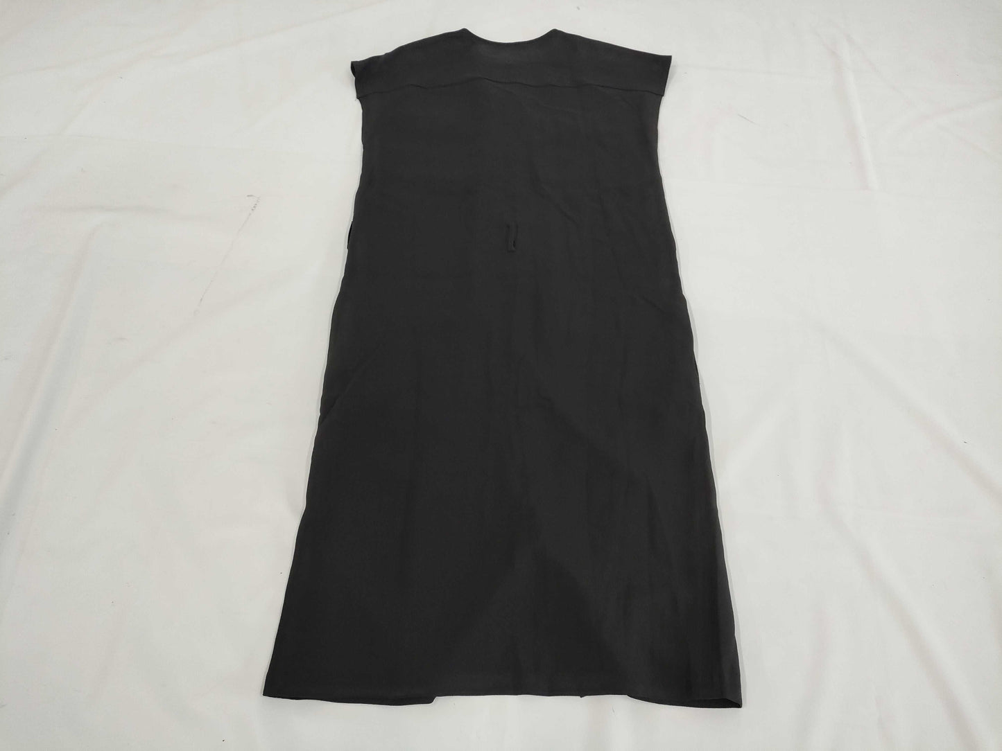 CELINE Triomphe Belted Sleeveless Dress, Size 34