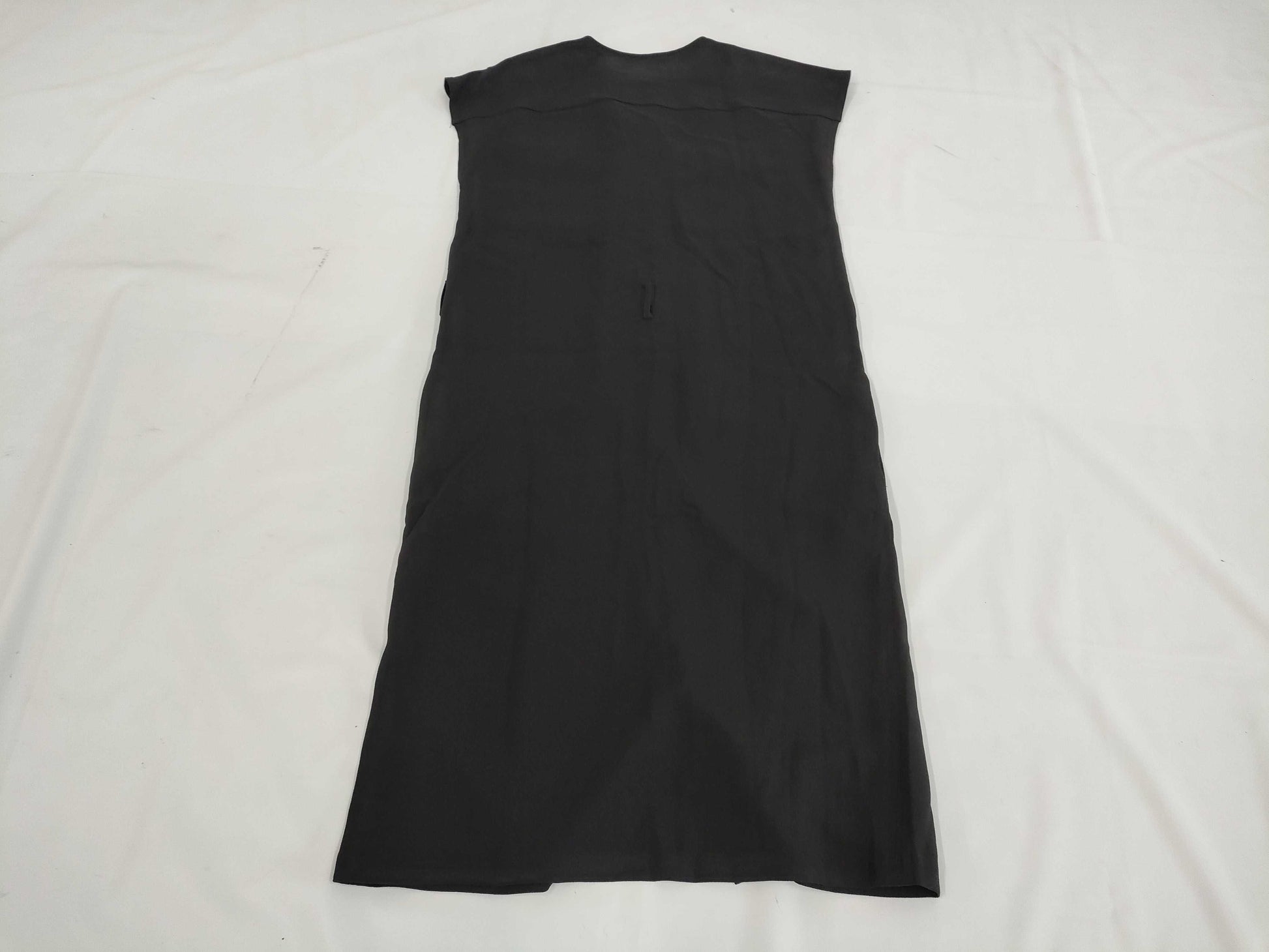 CELINE Triomphe Belted Sleeveless Dress, Size 34