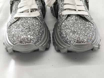 Miu Miu Miu Miu Miu Miu Beaded Glitter Sneakers Size 36