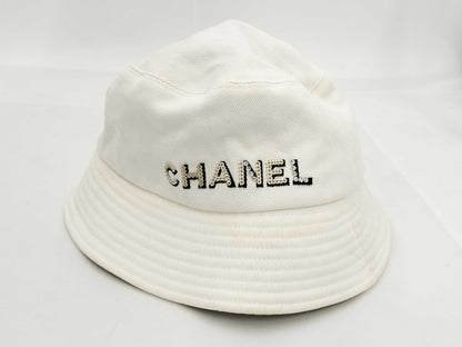 CHANEL Chanel Logo Bucket Hat Other Accessories