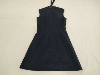 LOUIS VUITTON LOUIS VUITTON Louis Vuitton LV logo button sleeveless dress size 34 dress
