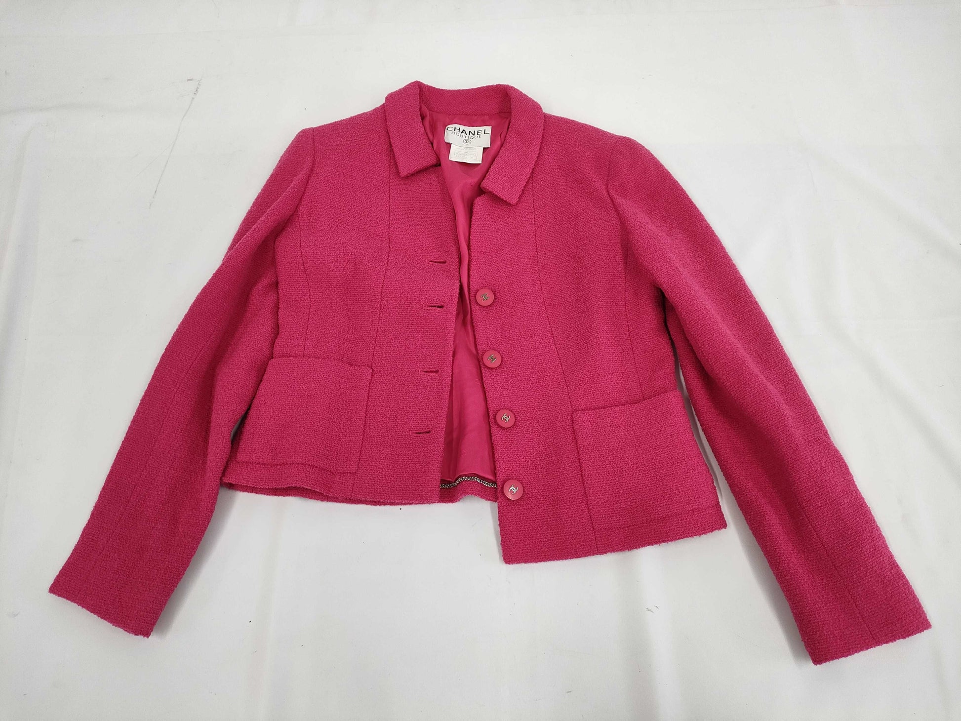 CHANEL Coco Mark Jacket Size 38
