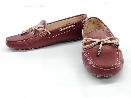TODS Ribbon Stitch Driving Shoes Size 37 Other Shoes