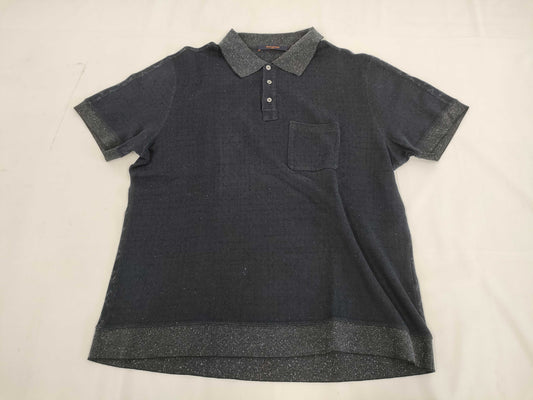LOUIS VUITTON Louis Vuitton Back Monogram All-Over Print Short Sleeve Polo Shirt Size 4L Tops