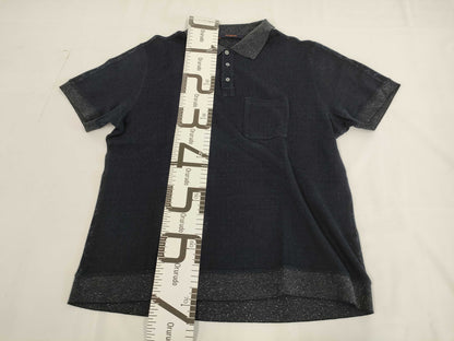 LOUIS VUITTON Louis Vuitton Back Monogram All-Over Print Short Sleeve Polo Shirt Size 4L Tops