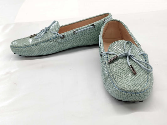 TODS Crocodile Motif Driving Shoes Size 38 Other Shoes