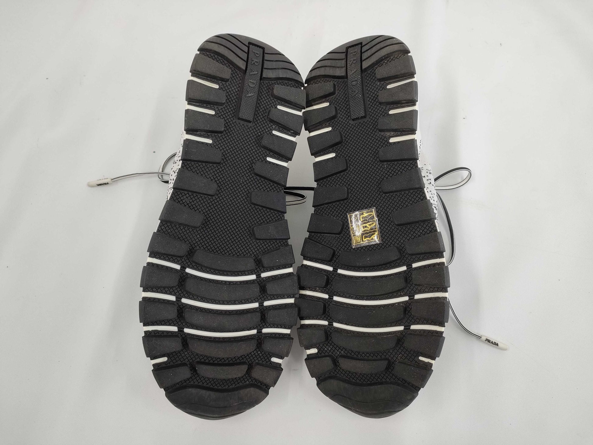 PRADA Prada Logo Socks Low-Cut Sneakers Size 37