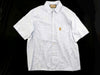 GUCCI Gucci logo bear patch gingham check short sleeve shirt