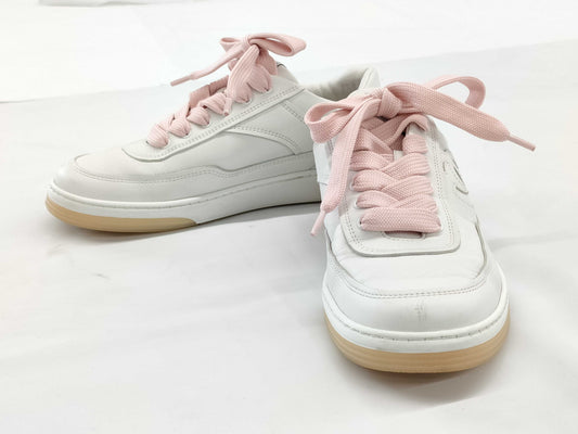 CHANEL Coco Mark Low-Cut Sneakers Size 35