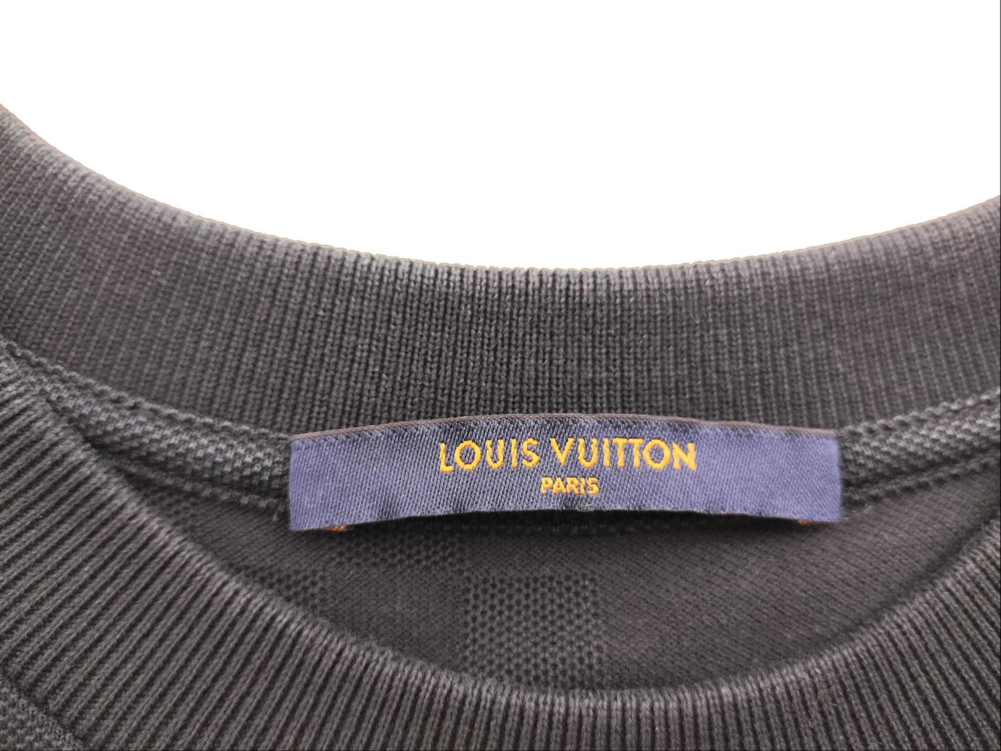 LOUIS VUITTON Half Damier Pocket T-Shirt