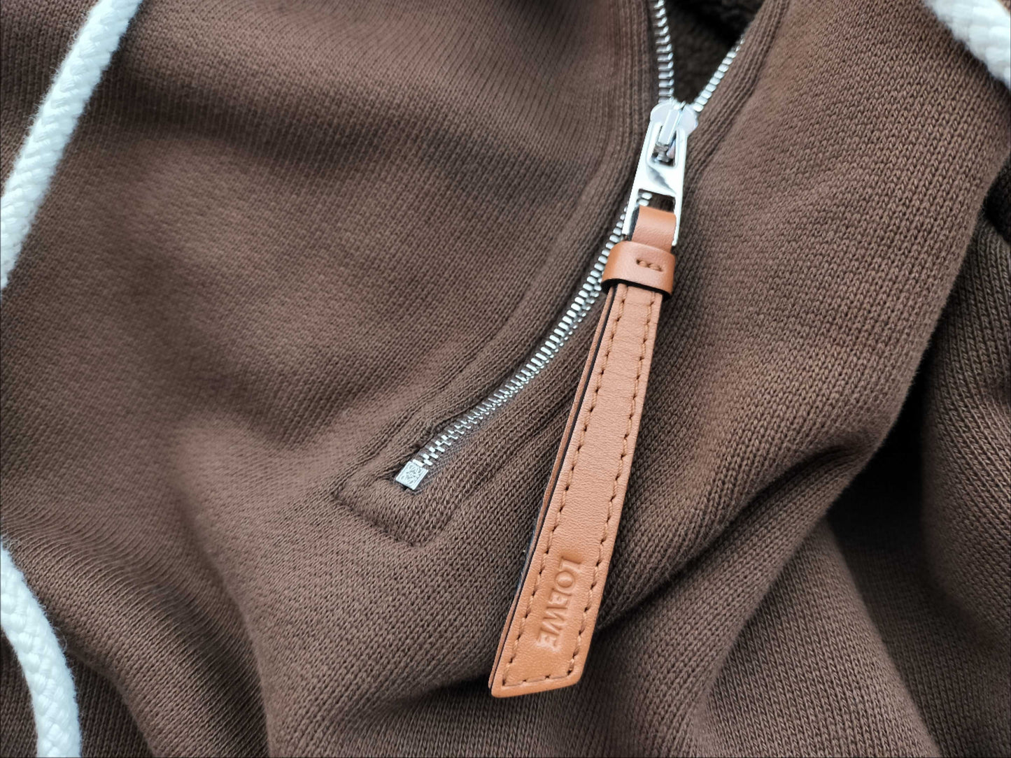 LOEWE Anagram Embroidered Over Hoodie Top