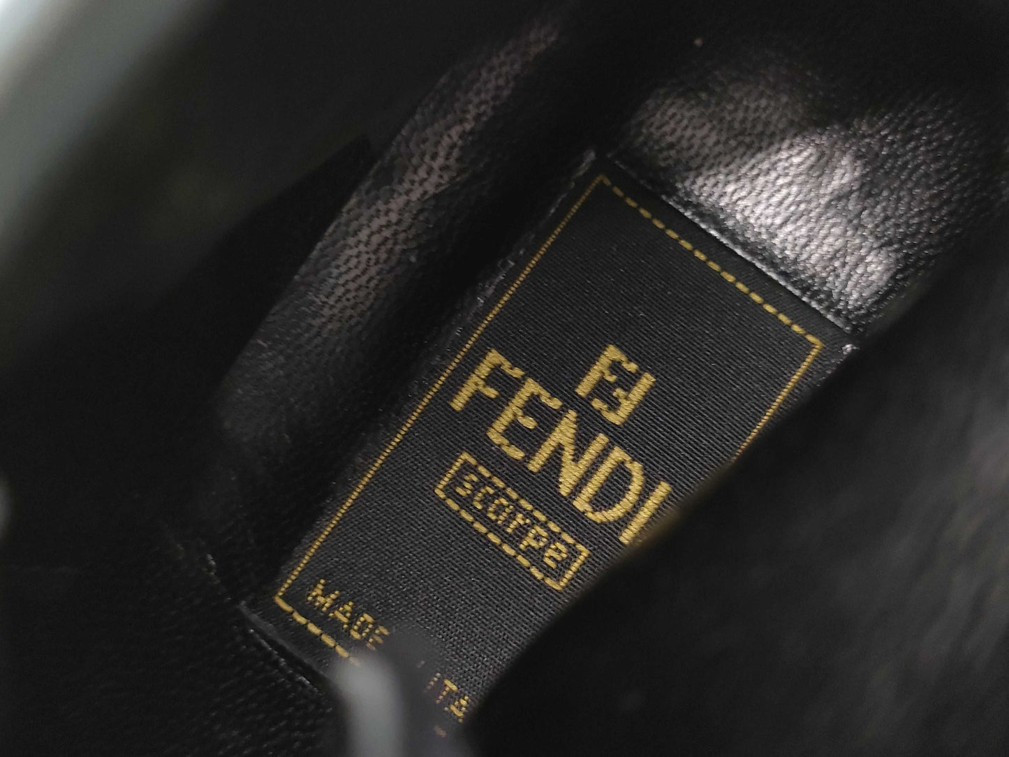 FENDI Zucca nylon ankle boots Other shoes