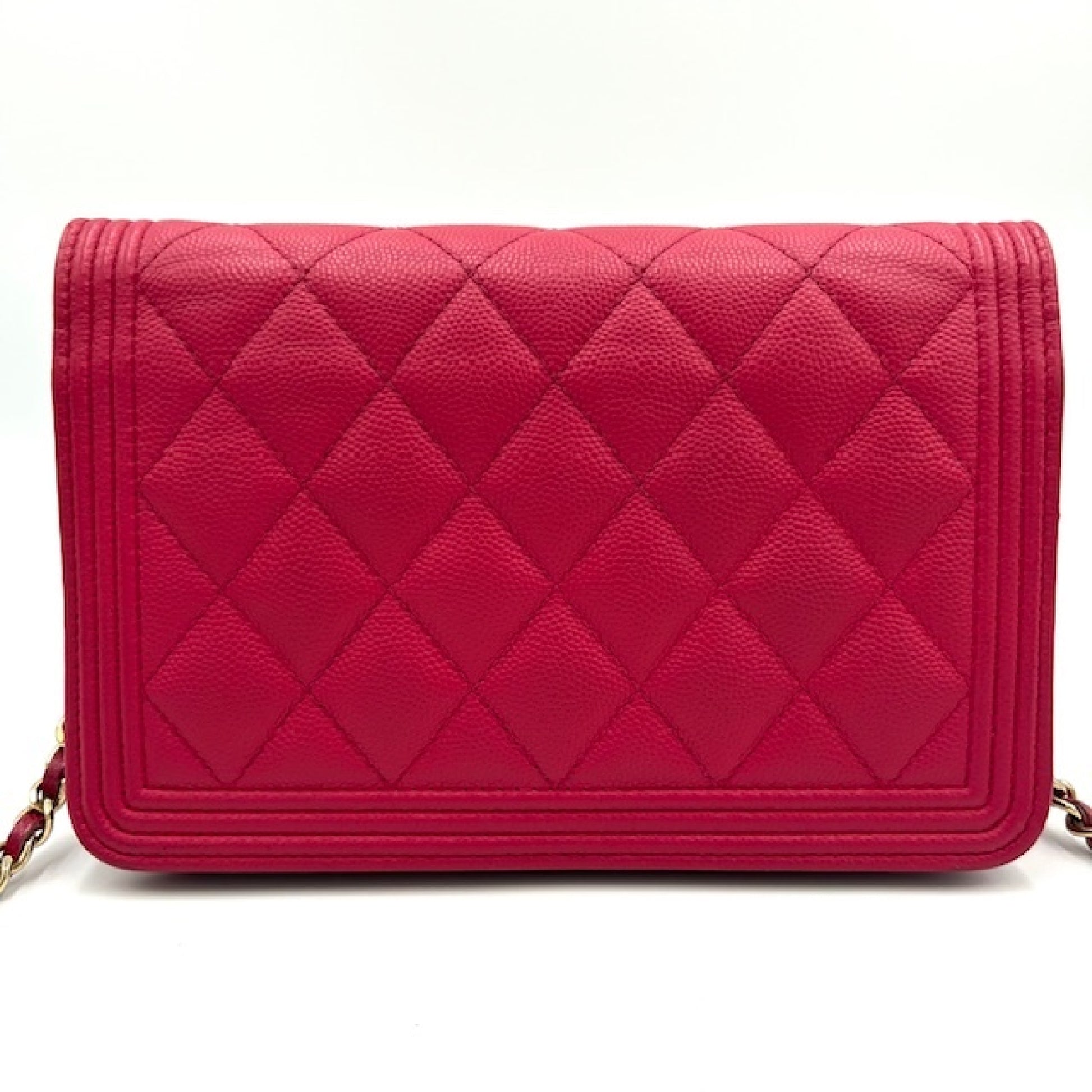 CHANEL CHANEL Matelasse Caviar Leather Chain Wallet Shoulder Bag A81969 Shoulder Bag