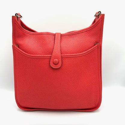 HERMES Evelyn 3 PM □O Stamped Shoulder Bag