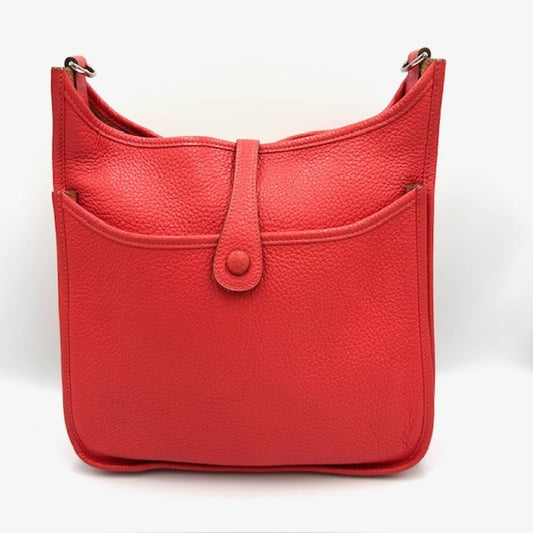 HERMES Evelyn 3 PM □O Stamped Shoulder Bag
