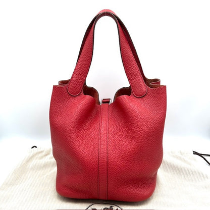HERMES Picotin Lock MM X Stamped Handbag