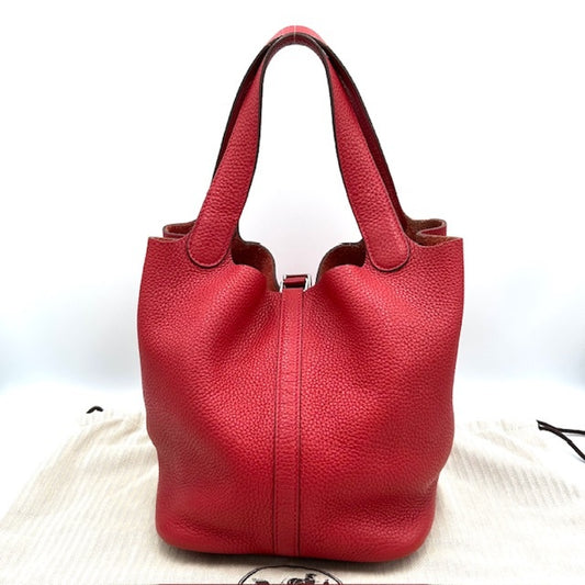 HERMES Picotin Lock MM X Stamped Handbag