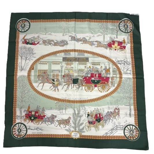 HERMES Winter Mail Carriage Scarf