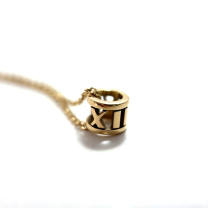 Tiffany & Co. Open Atlas Mini Necklace in PG and AU750, 2.2g 