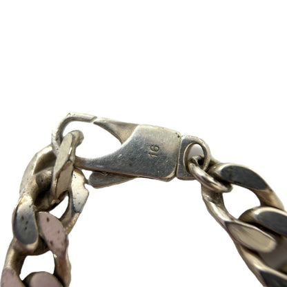 GUCCI Chain Plate Bracelet/925/18.0g Bracelet/Bangle