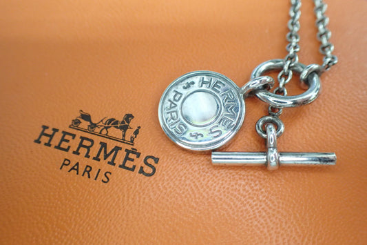 HERMES Serie Amulet Necklace in Ag925, 9.9g