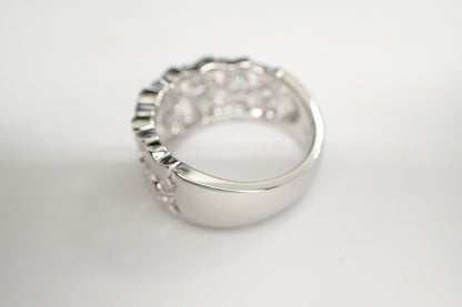 MIKIMOTO D0.17ct PT950 11.9g Ring 