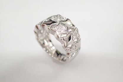 MIKIMOTO D0.17ct PT950 11.9g Ring 
